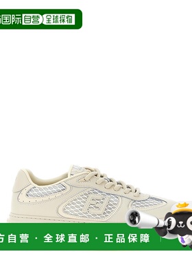 FENDI 女士运动鞋 8E8721AU32F1SZJ SS2025 白色 `Match Mix` Log