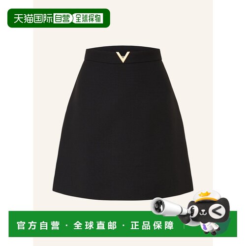 1h可退 VALENTINO 女士半身裙 100297919613000 CO 黑色 Skirt wi