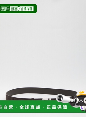 FENDI 男士腰带 7C0550AUGSF1TQD AW2025 棕色 CINTURA SQUARED F