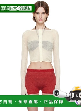 1h可退 潮奢 ISABOULDER 女士 独家发售灰白色 Enter 开衫 RS25WT