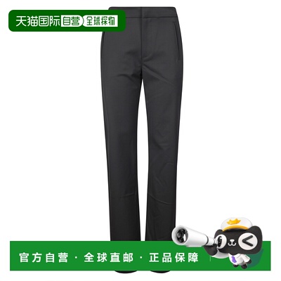 DIESEL 女士正装裤 A228290PHAL9XX SS2026 黑色 腰带环休闲裤