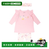 KIDS 粉红色 女童套装 KENZO K98117456 AW2023 BABY SET