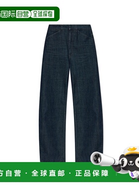 LEMAIRE 女士牛仔裤 PA1264LD1056BL760 AW2025蓝色直筒裤