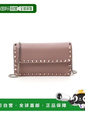 VALENTINO 女士单肩包 UW2P0S61VSHP45 CO 棕色 Rockstud 小号WOC