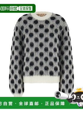 1h可退 潮奢 Marni 玛尼 女士 圆点马海毛毛衣 GCMD0476Q0UFU160