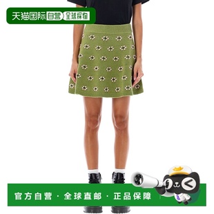 AW2023 FD62JU4083CF56 绿色 Flower skir KENZO mini 女士半身裙