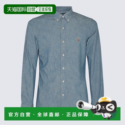 POLO RALPH LAUREN 男士衬衫 710548538001 CO 蓝色长袖