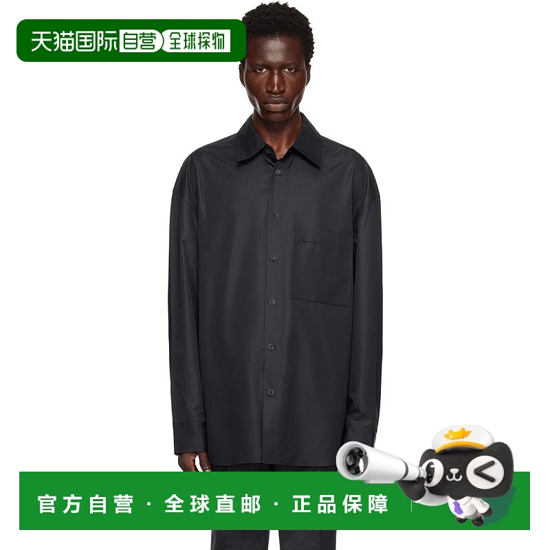 1h可退 潮奢 Wooyoungmi 吴阳米 男士 黑色 Essential T 恤 W243S