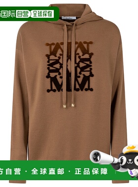 MAX MARA 女士针织衫 TADDEO013 AW2025 棕色 Max Mara Hooded Sw