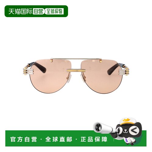 BOTTEGA VENETA 女士眼镜 BV1342S002 CO 花色 飞行员太阳镜配饰
