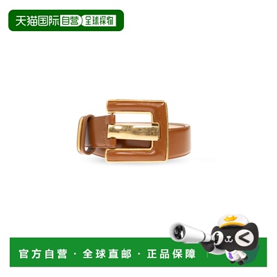 BALMAIN 女士腰带 GN1WJ211LFZA8DF SS2026 棕色 ‘Anthem’ leat