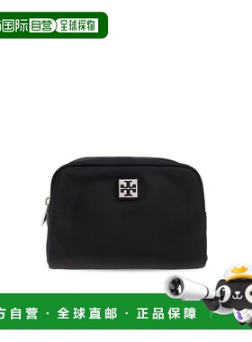 TORY BURCH 女士化妆包 1695070001 AW2025 黑色 Vanity case 