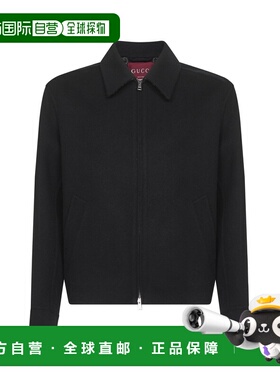 GUCCI 男士夹克 794813Z7AON1120 AW2025 黑色