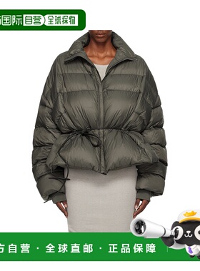 RICK OWENS 女士外套 RP02E4769NPD178 AW2025 绿色羽绒服