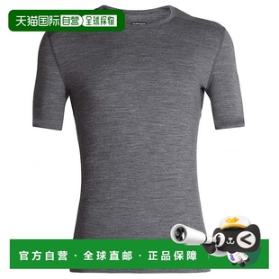 ICEBREAKER 200 Oasis 美利奴羊毛短袖基础层上衣 男士保暖户外