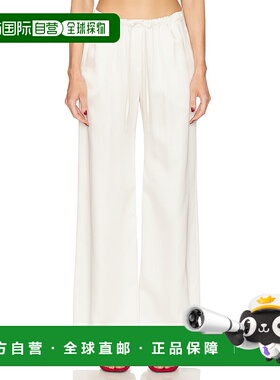 1h可退 潮奢 Sablyn 女士 Gemma 裤子 GEMMA2501 white白色 舒适