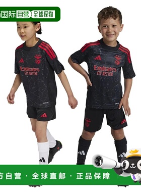 ADIDAS Benfica 24/25 客场青少年套装 中性短裤球衣本菲卡