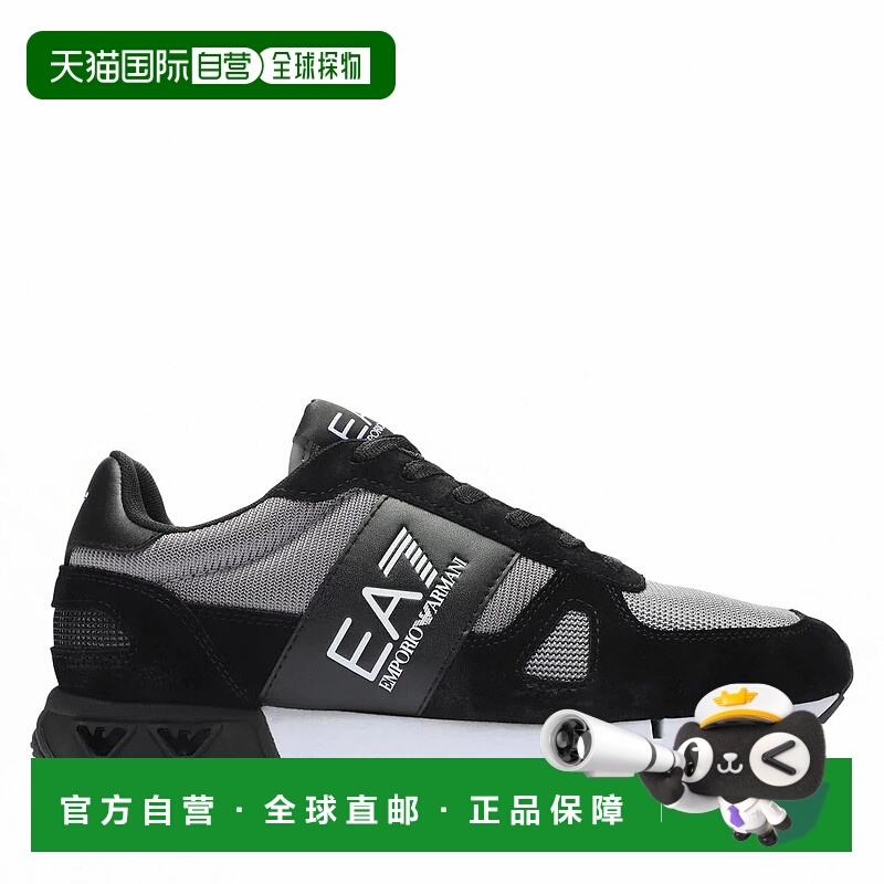 1h可退 EA7 EMPORIO ARMANI 男士运动鞋 X8X151XK354NEROGRIGIOS9