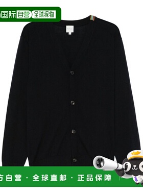 1h可退 潮奢 Paul Smith 保罗 史密斯 男士 蓝色毛线衫 M1R250ZP0