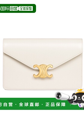 CELINE 女士斜挎包 10L033DPV00WC AW2024 白色 MARGO 链式单肩包