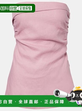 1h可退 潮奢 FAITHFULL THE BRAND 女士 Caen 无肩带亚麻上衣抹胸