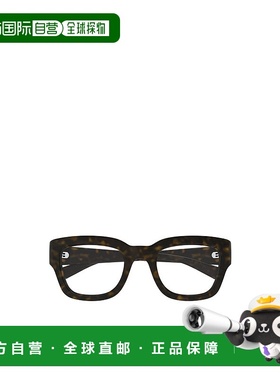 GUCCI 男士眼镜 GG1788O002 SS2025 黑色 几何平光镜古驰