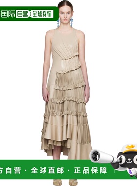 1h可退 潮奢 Tory Burch 托里 伯奇 女士 米色 Ruffle Liquid Jer