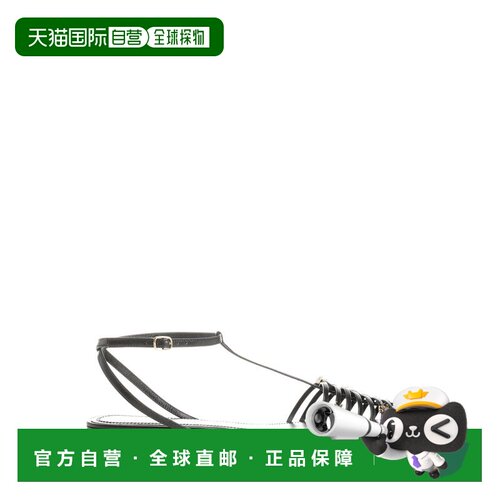 CELINE 女士凉鞋 366965340C38NO SS2026 黑色 STRAPPY FLAT SAND