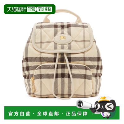 BURBERRY 女士双肩包 81219631 SS2026 花色 迷你Horseshoe背包