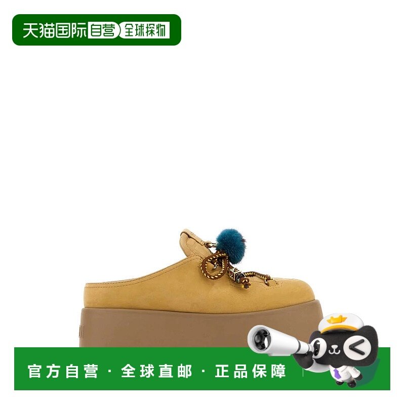 FENDI 女士凉鞋 8R8845AWCDF1QPY SS2026 米白色 Fendi Slippers