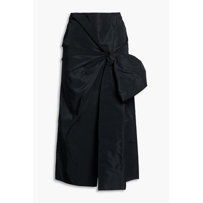 潮奢 mcqueen 亚历山大 麦昆 女士 mikado 垂褶中长半身裙 775618