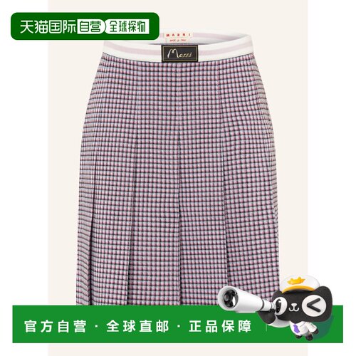MARNI 女士半身裙 100301051817500 CO 花色 plea【付后1h可退】