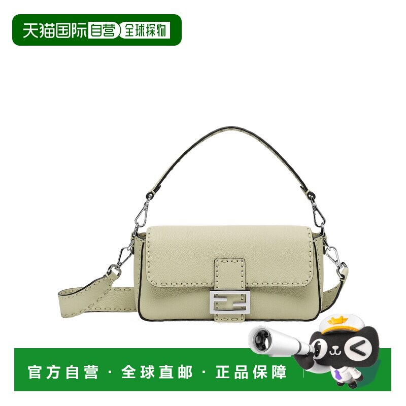 1h可退 FENDI 女士斜挎包 8BR600AT0SF1GMK SS2025 花色 中号标志图片
