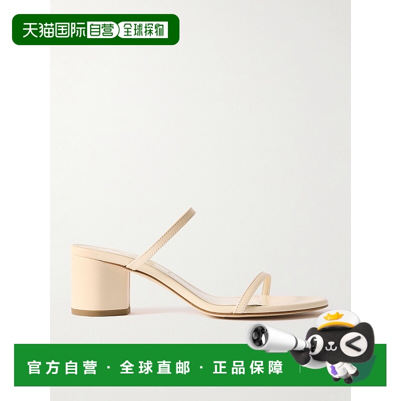 1h可退 潮奢 aeyde 女士 Annika 皮质凉拖 A11HSNAPR55RO145SS251
