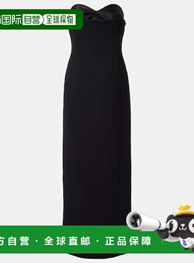 1h可退 潮奢 KHAITE 女士 Yael cr&ecirc;pe 长款连衣裙长裙