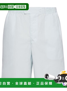 PRADA 男士短裤 SPH18810IVS221F0M10  SS2024蓝色休闲裤