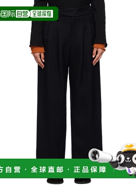1h可退 潮奢 Issey Miyake 三宅一生 女士 黑色 Entwine 长裤 IM4