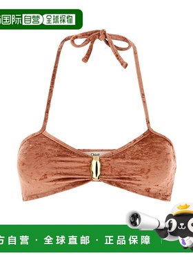 CHLOÉ 女士泳装 CH25AMB09474847 AW2025 橙色 Chloe Swimsuits