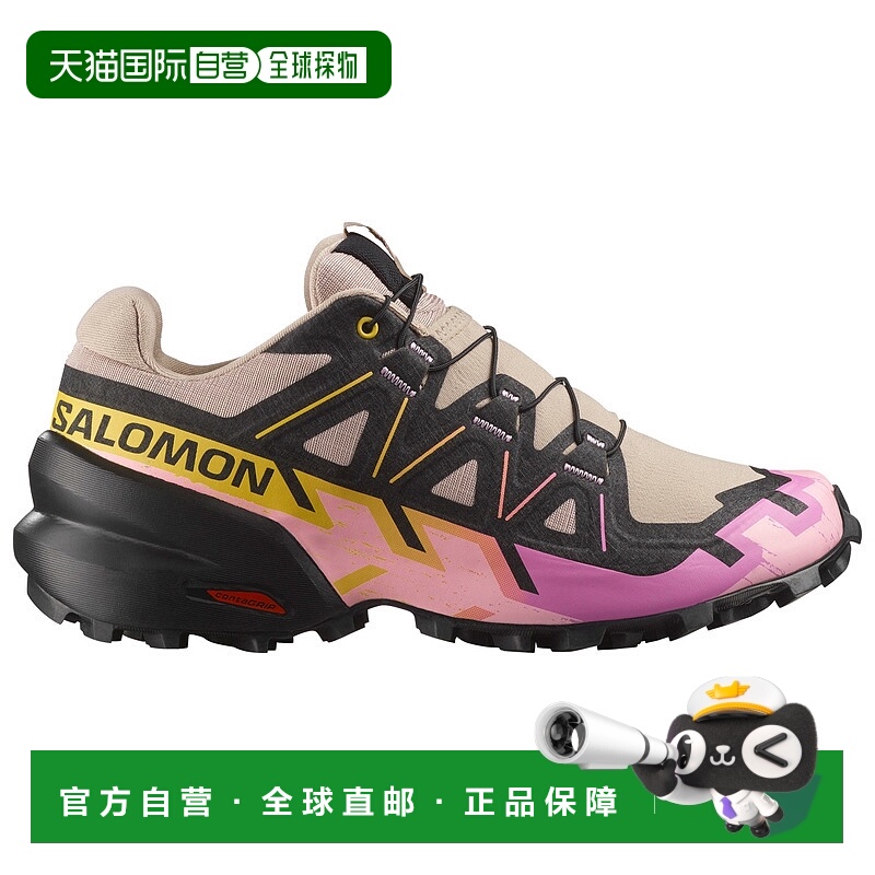 1h可退 SALOMON 女士专项运动鞋 1230973ETHEREABLACKCYCLAMEN