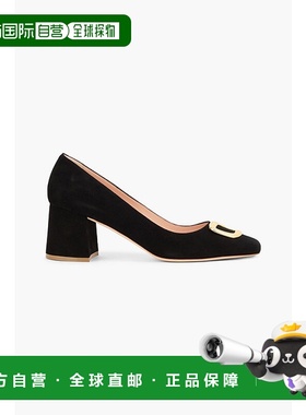 1h可退 潮奢 Rupert Sanderson 女士 Naxos 精饰绒面革浅口鞋 FAL