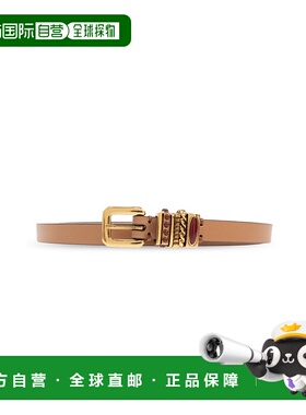 1h可退 ETRO 女士腰带 WP3B0037AP317M0448 SS2025 棕色 Leather