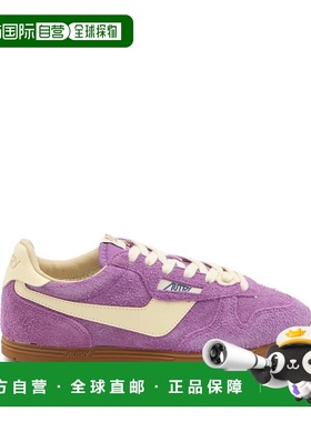 AUTRY 男士运动鞋 WSLWUB14RSUEDE SS2025 紫色 