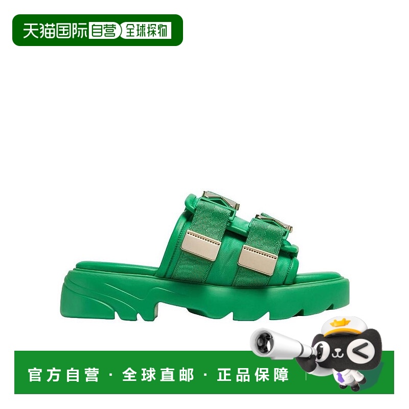 1h可退 潮奢 Bottega Veneta 葆蝶家 男士 搭扣拖鞋 690097V0DS2