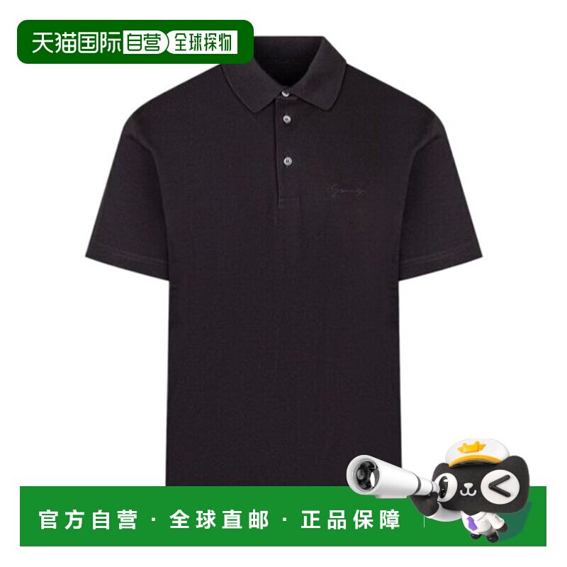 GIVENCHY 男士马甲 BM71KR3YP2001 SS2025 灰色 短袖Polo衫