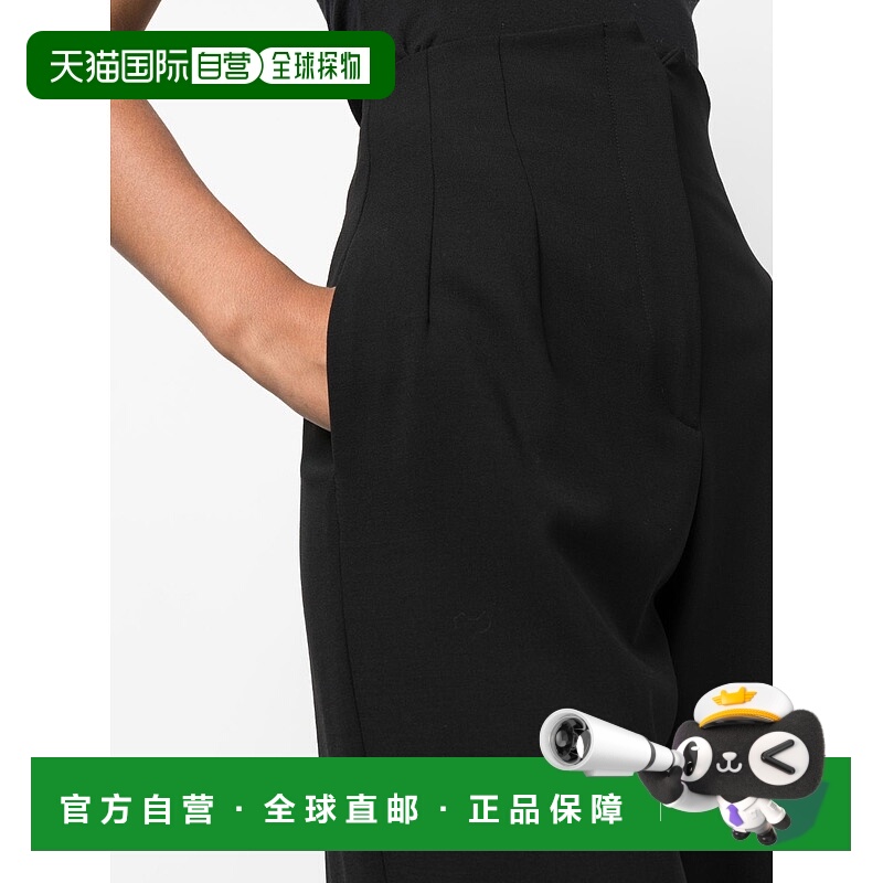 1h可退 EMPORIO ARMANI 女士休闲裤 H4NP27E2002999 AW2023羊毛