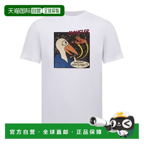 MONCLER 男士T恤 L10918C0002989B8U00A SS2026 【付后1h可退】
