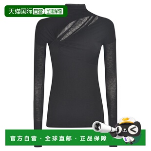 AW2023 102328A17SZ99 黑色羊绒 女士针织毛衣 PINKO