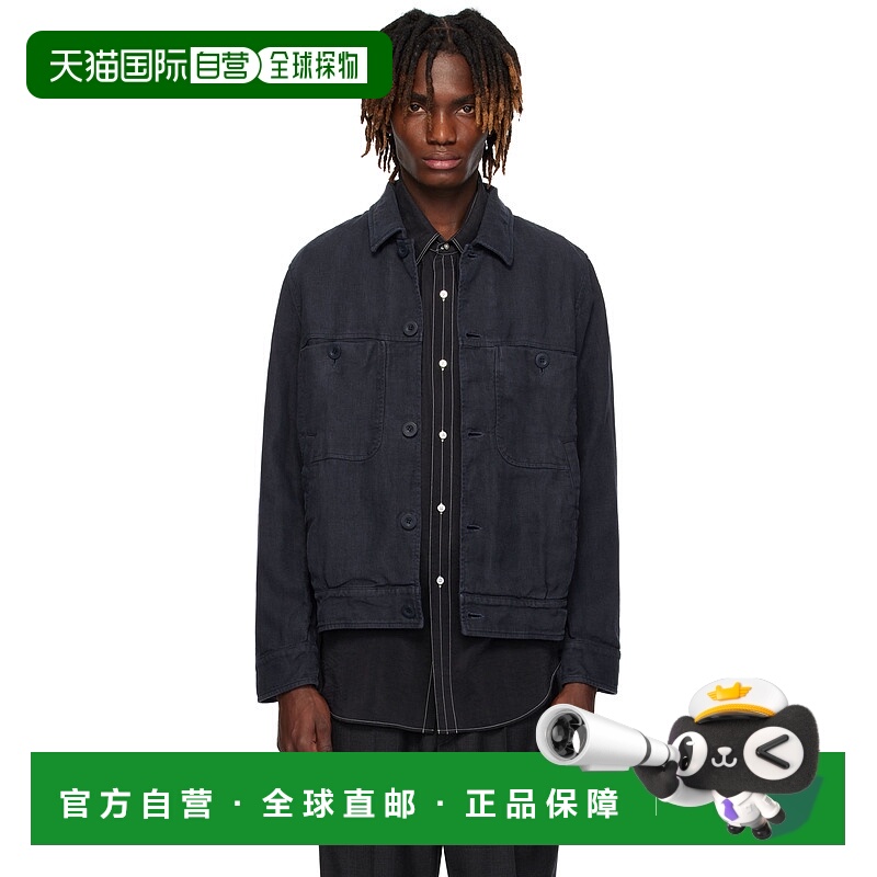 1h可退 潮奢 Casey Casey 男士 海军蓝 Johnsen 夹克 24HV382