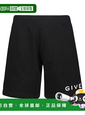 GIVENCHY 男士短裤 BM51863YAC001 CO 黑色休闲裤