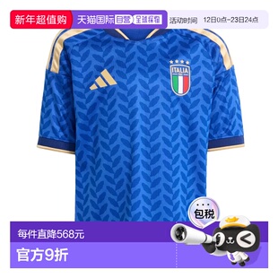 ADIDAS 男童T恤 JY7587BLUBIANCO CO 花色 MINIKIT BAMBINO ITALI